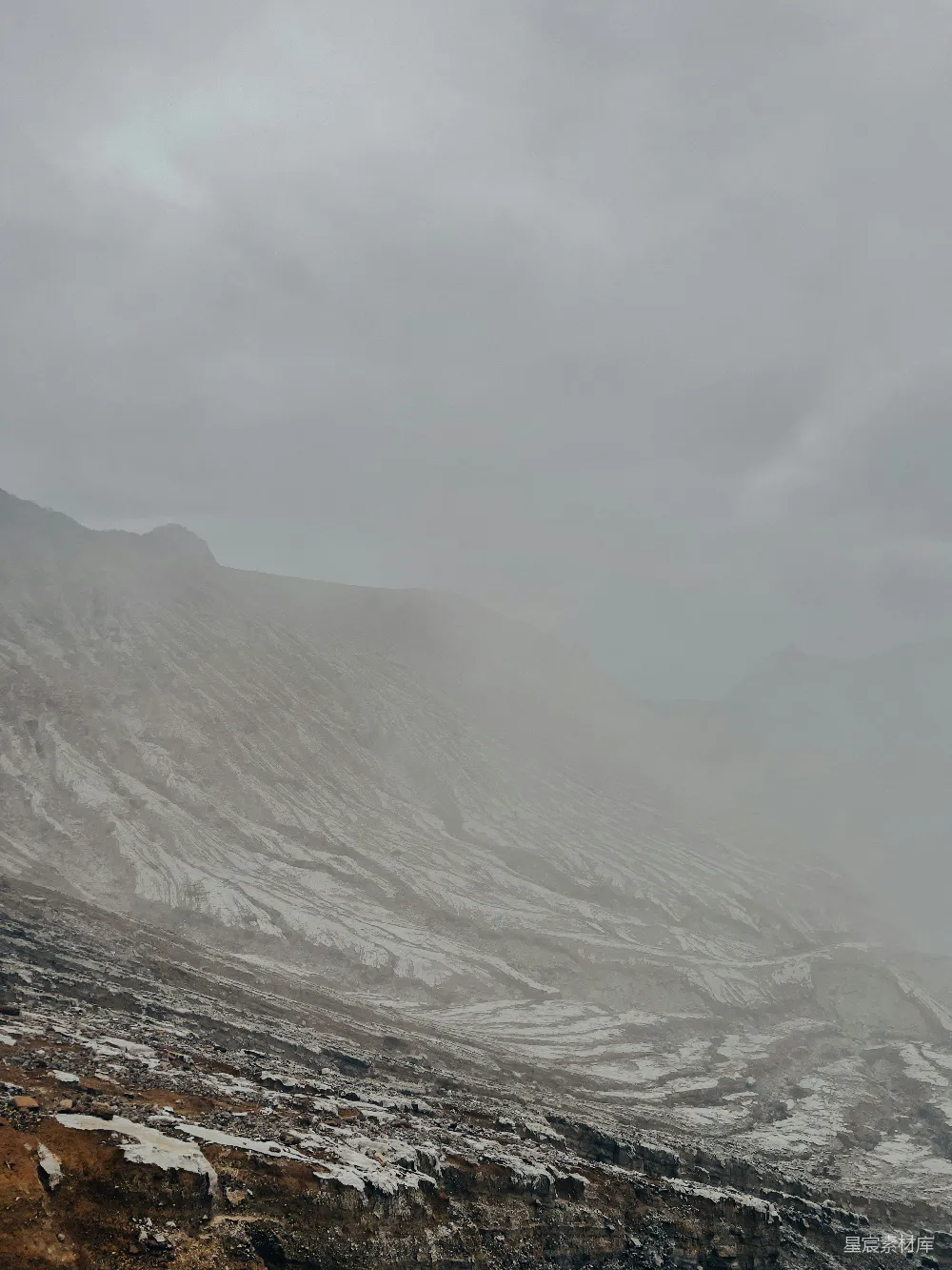 高清摄影  一座雪山