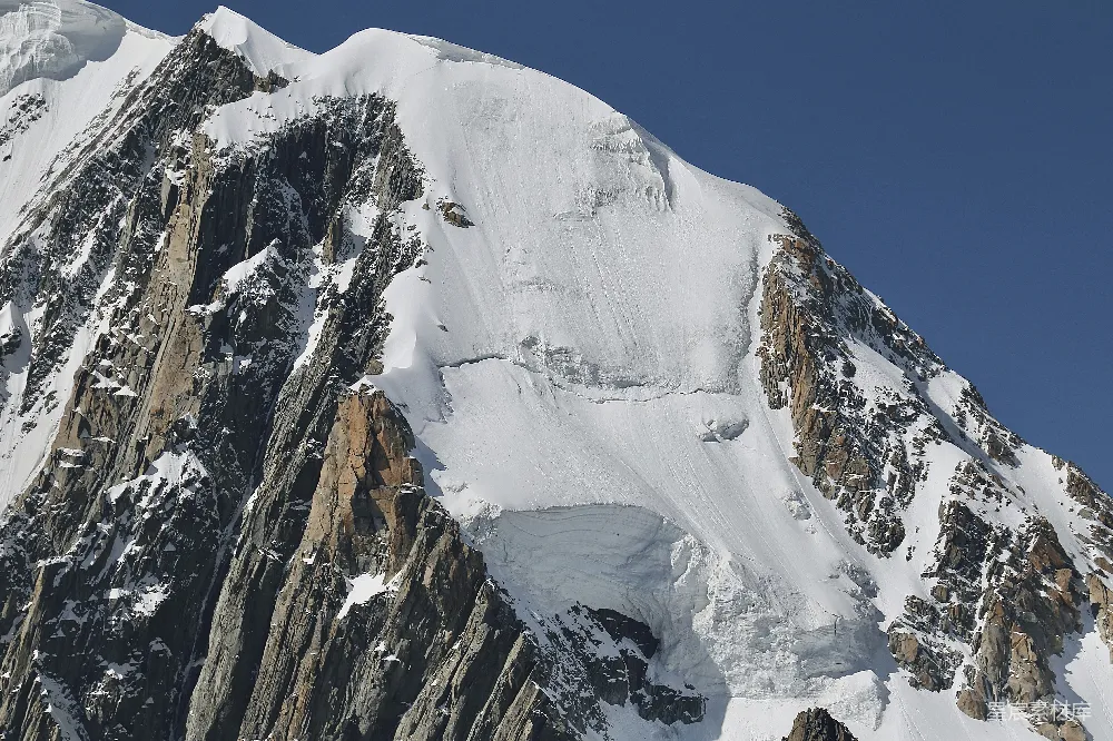 高清摄影 旅行 壁纸 自然 一座积雪的山