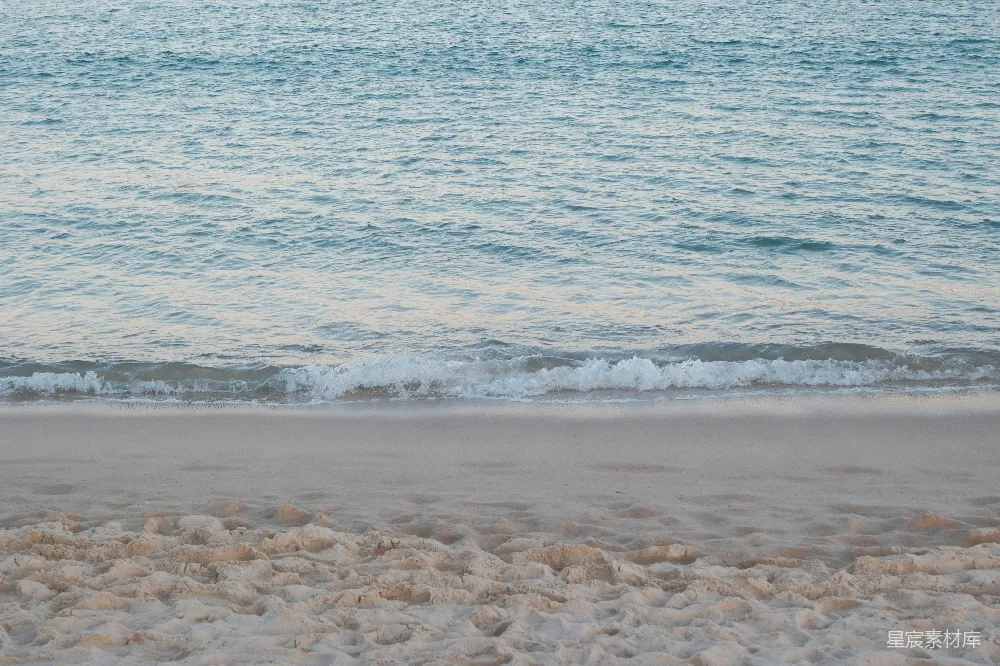 高清摄影  从海滩上看海景