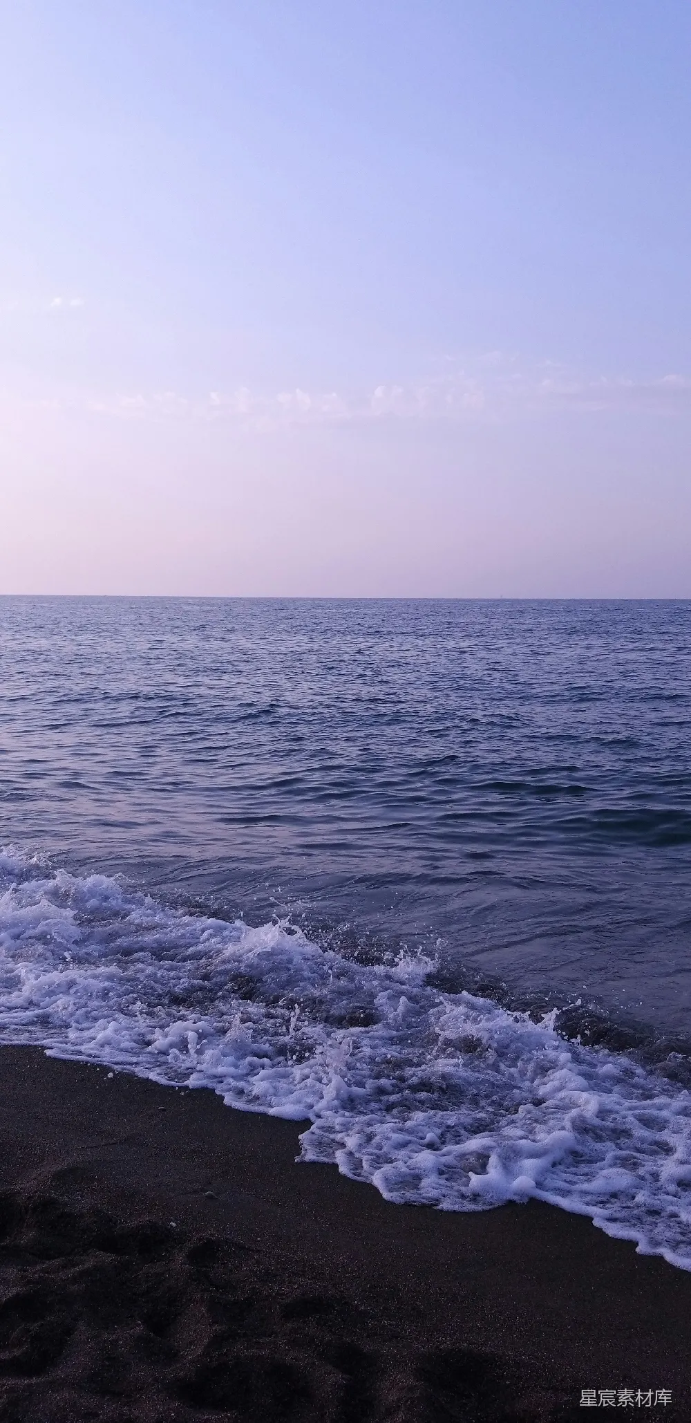 高清摄影 自然 壁纸 海滩上的浪花