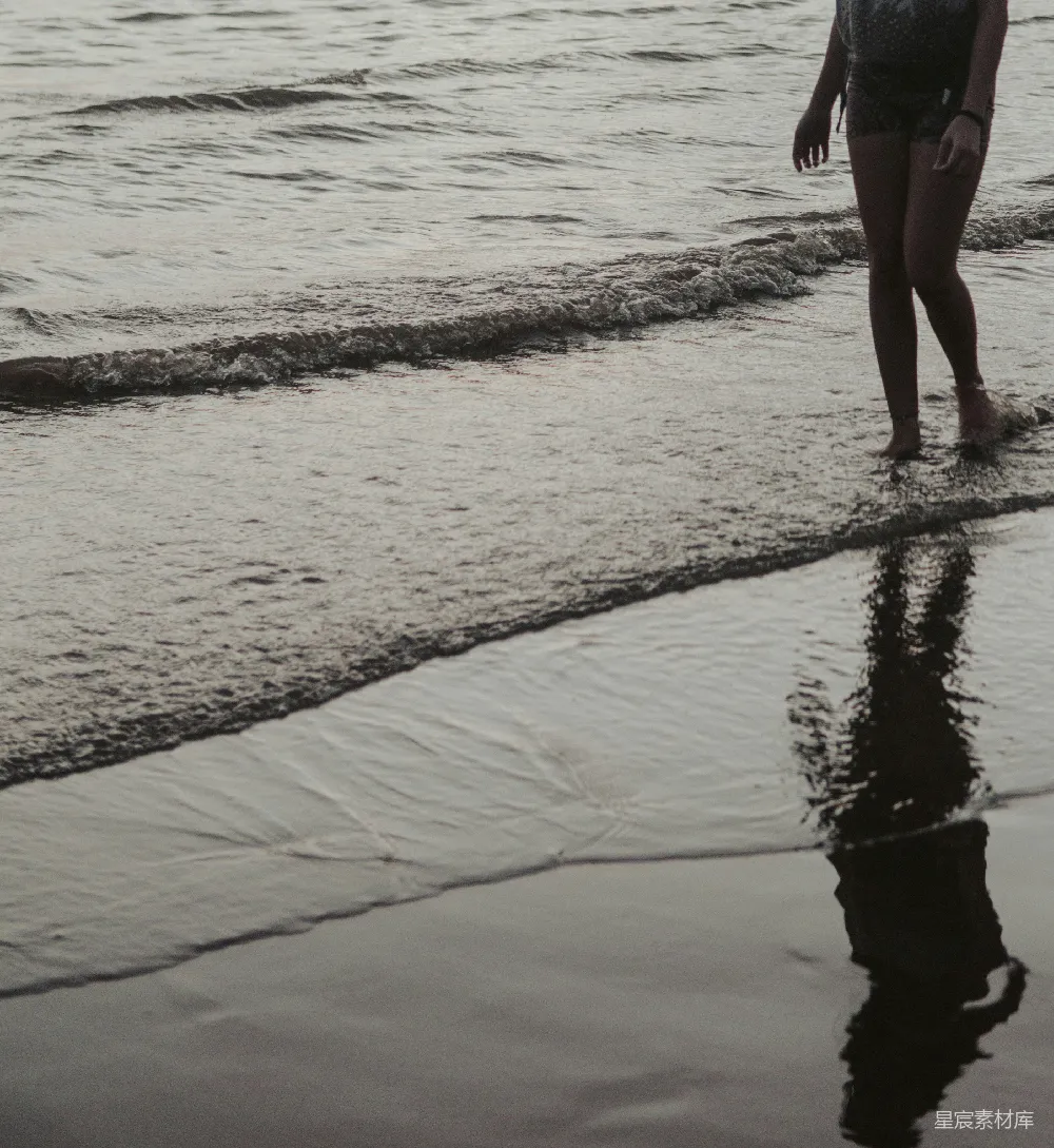 高清摄影  两名女子在白天沿着海滩散步。