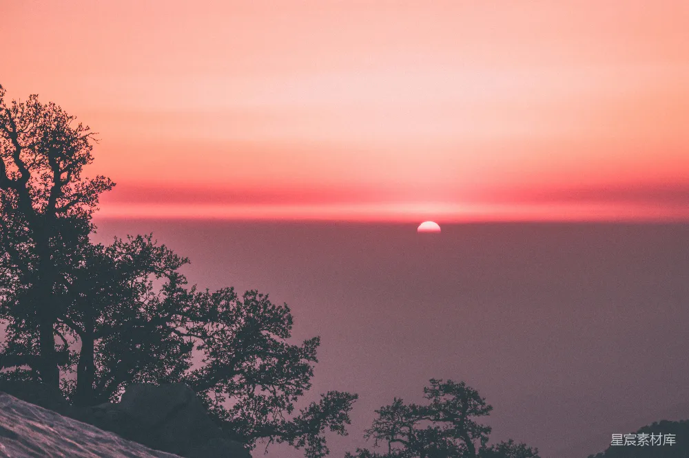 高清摄影  夕阳西下