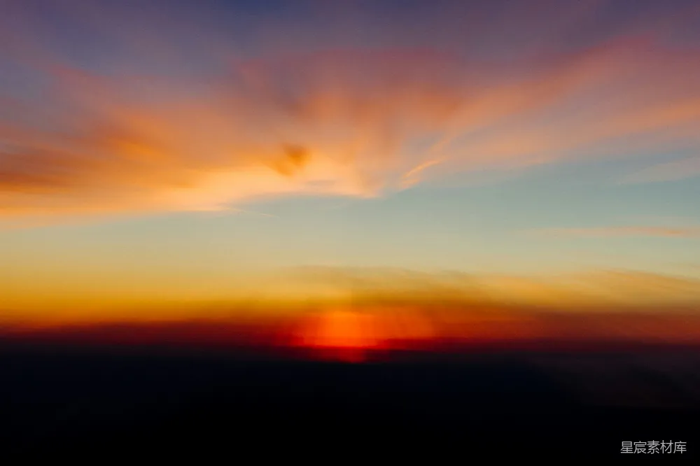 高清摄影 壁纸 自然 实验性 夕阳西下，云层之上