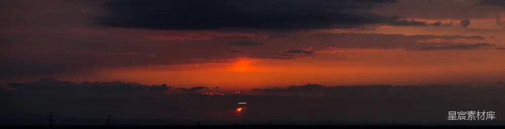高清摄影 壁纸 夕阳映照城市