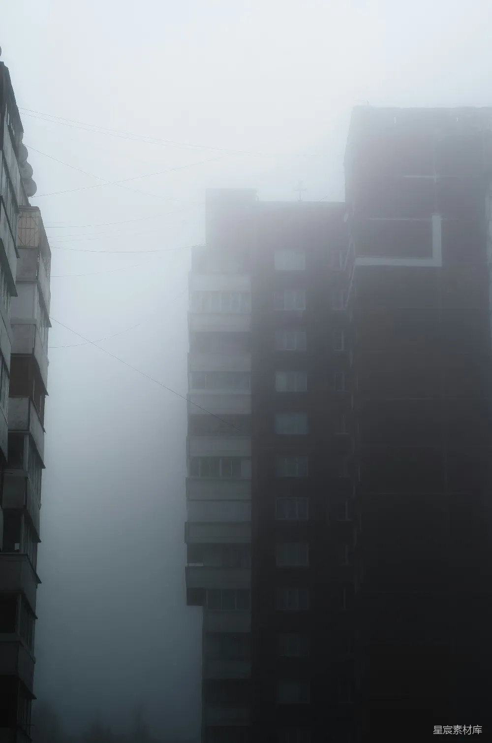 高清摄影  一组建筑物
