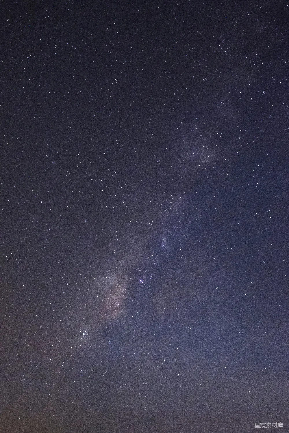 高清摄影  蓝色的星空