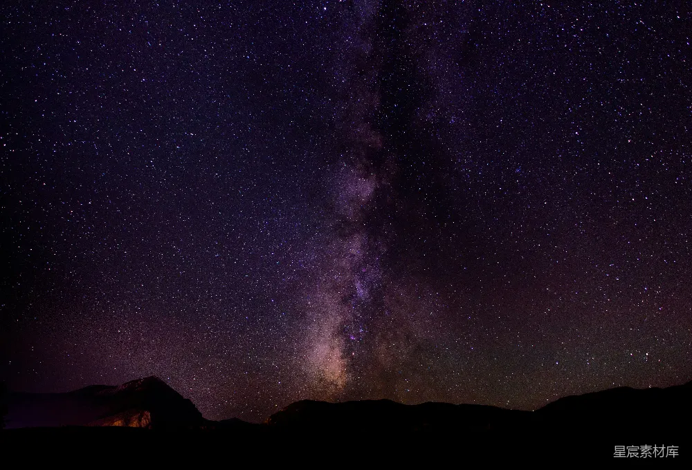 高清摄影  满天繁星的夜空