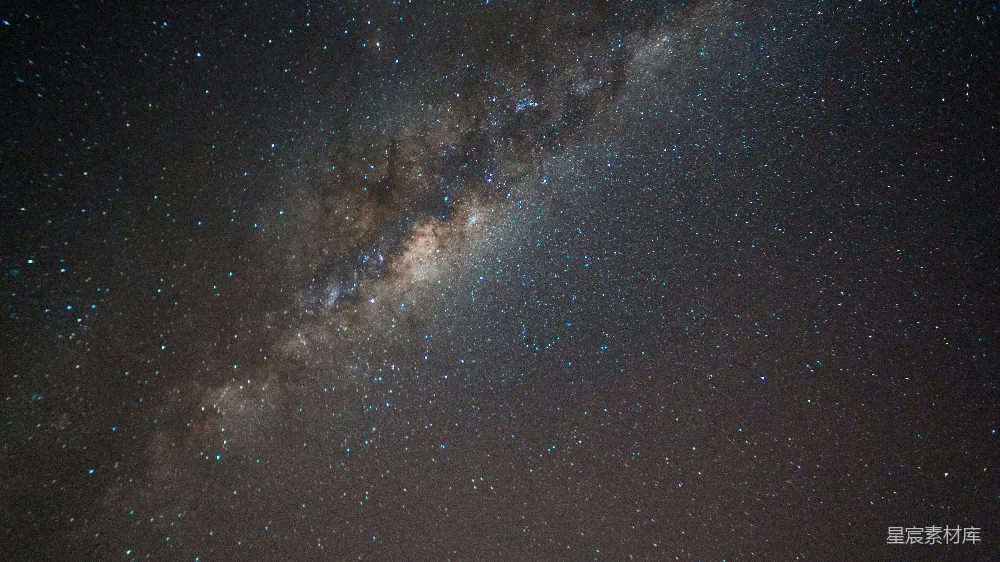高清摄影  一个满天繁星的夜晚
