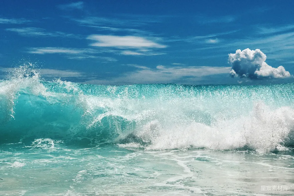 高清摄影  波浪