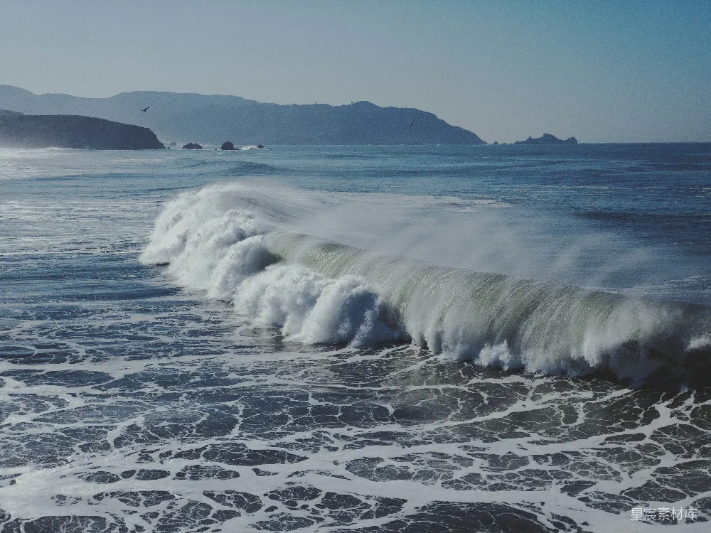 高清摄影 自然 水域波浪