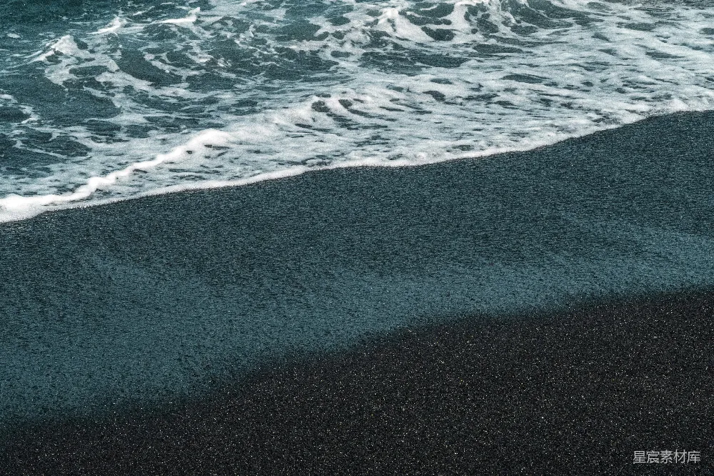 高清摄影  蓝色和白色的海浪