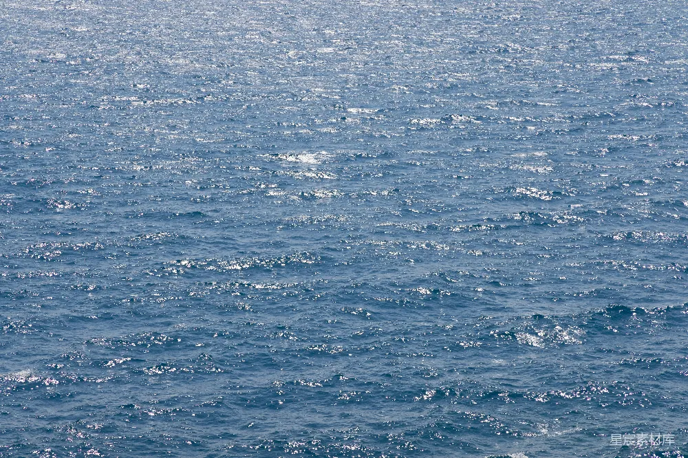 高清摄影  白天的蓝色海水