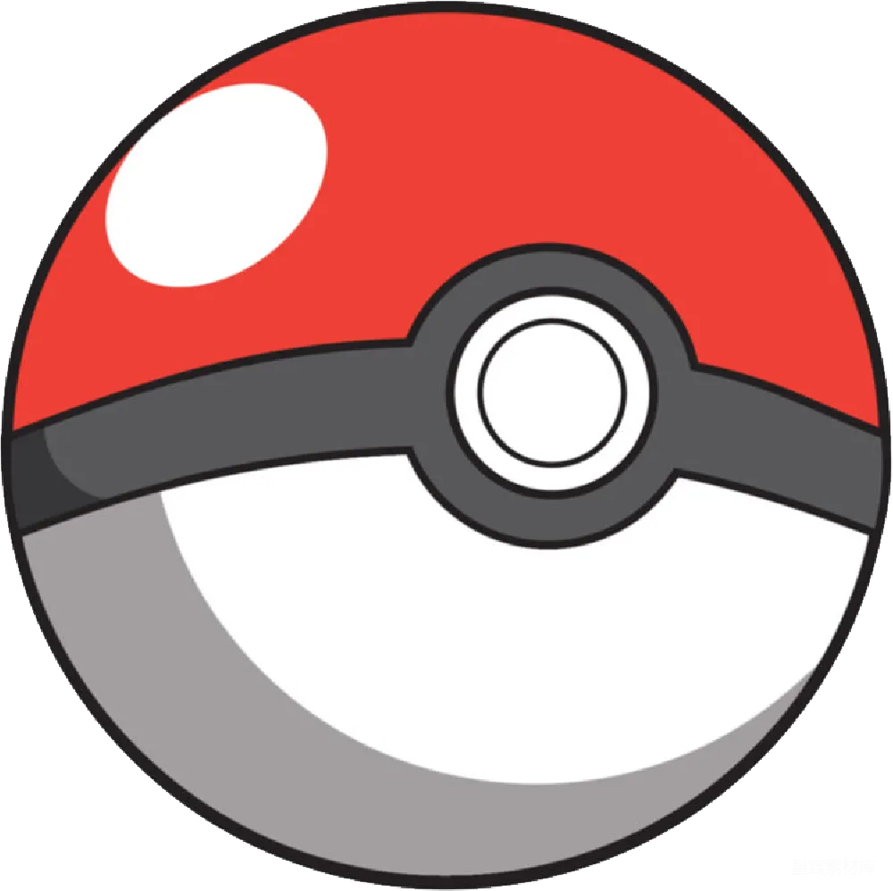 元素素材 poke球
