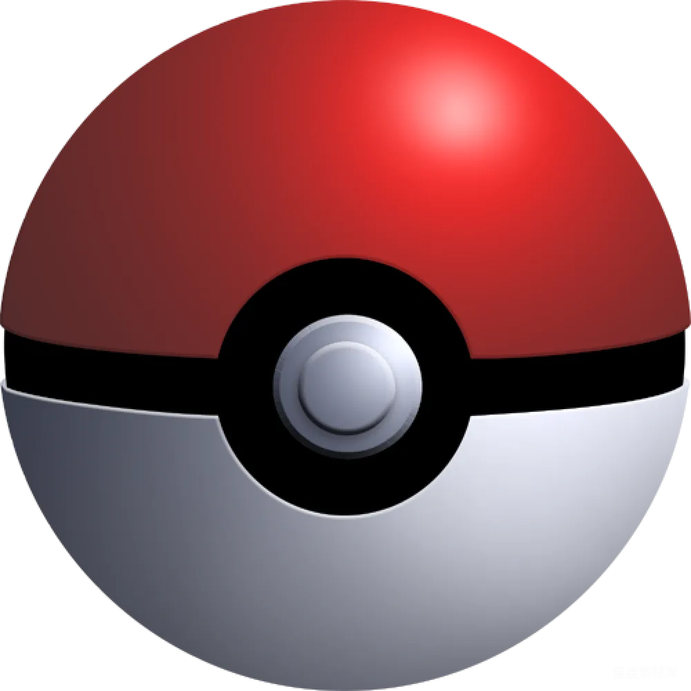元素素材 poke球