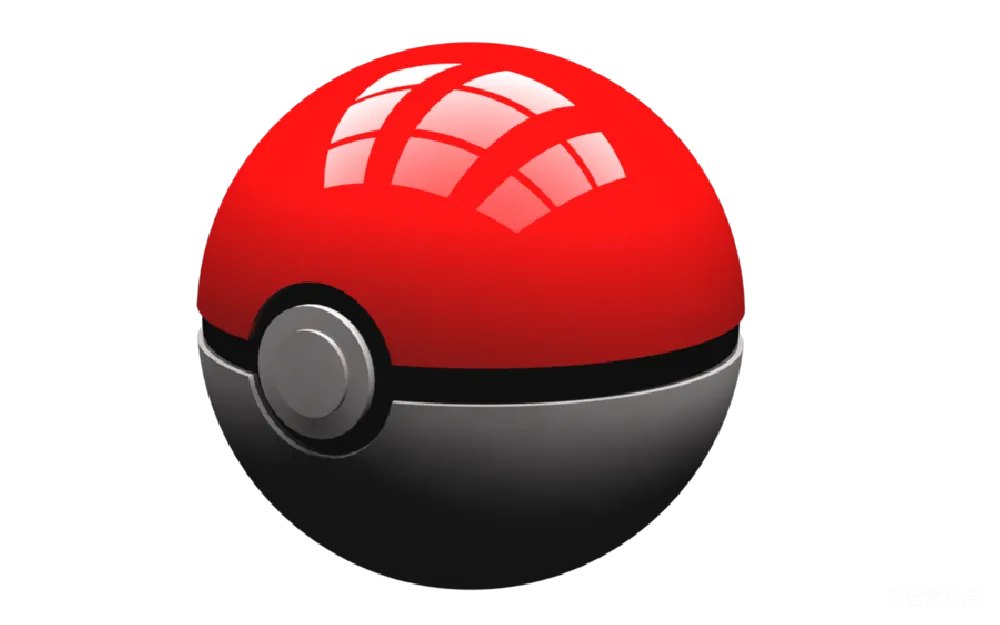 元素素材 poke球