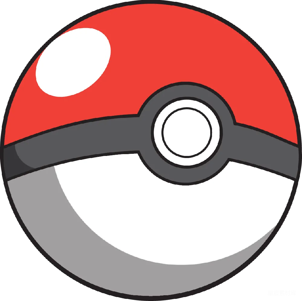 元素素材 元素 poke球