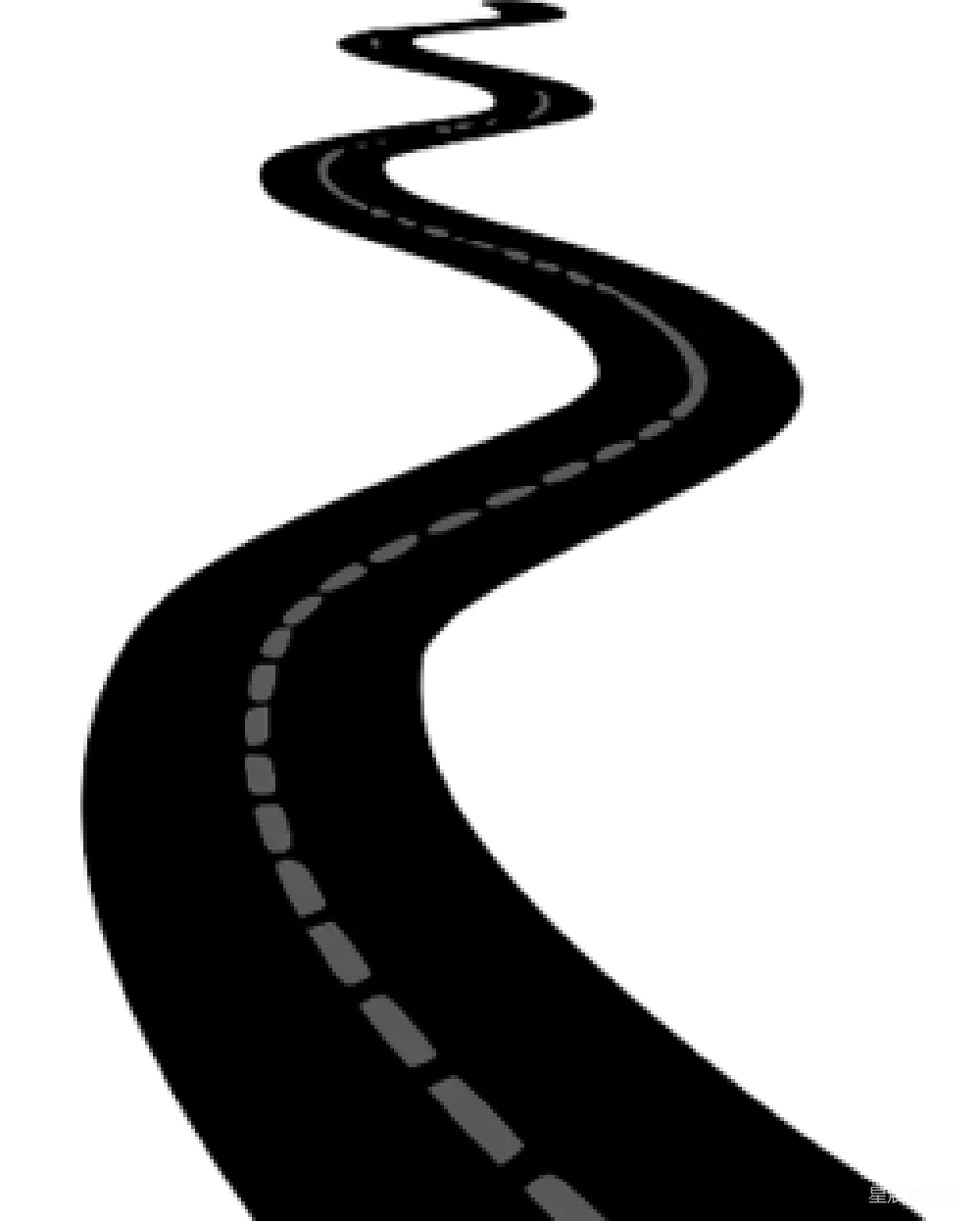 元素素材 元素 道路