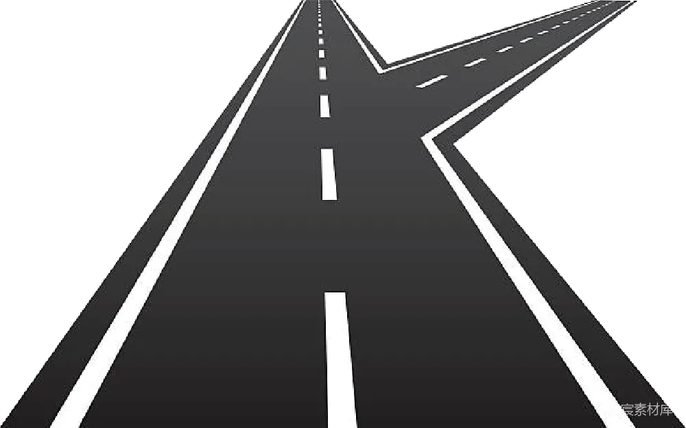 元素素材 道路