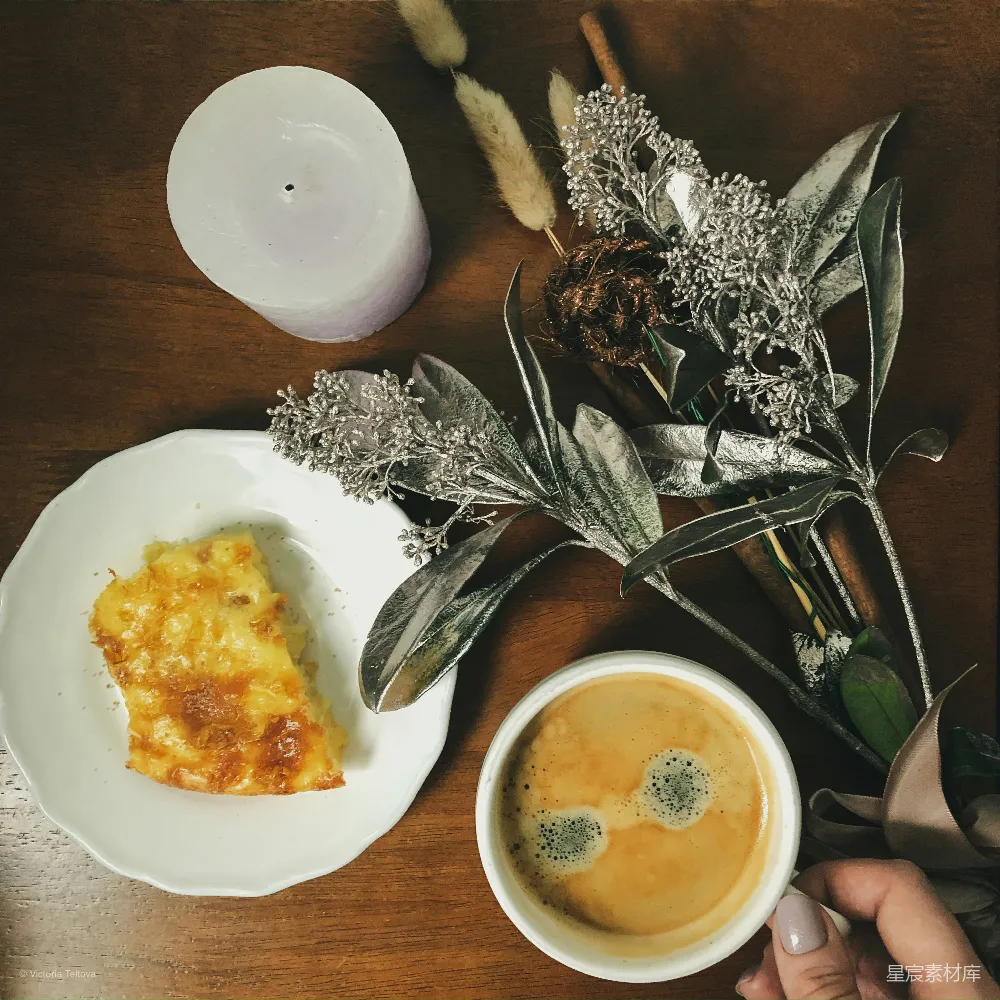 高清摄影  一杯棕色咖啡