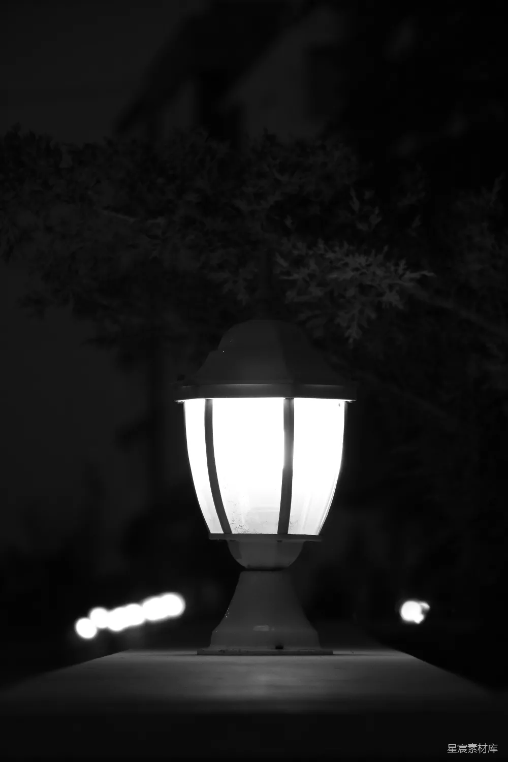 高清摄影  桌上的灯