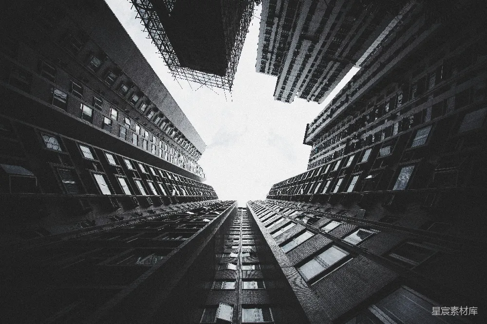 高清摄影  从建筑物的俯视图