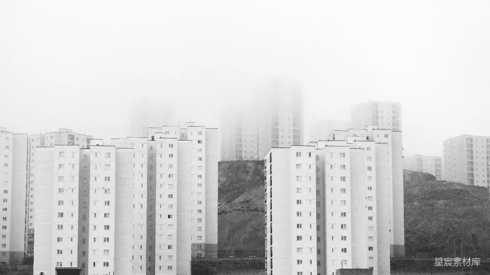 高清摄影  一组建筑物