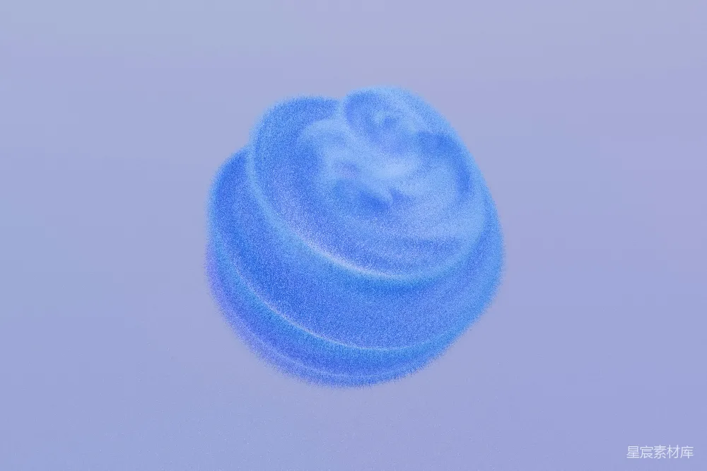 高清摄影  白色背景上一个蓝色按钮的特写