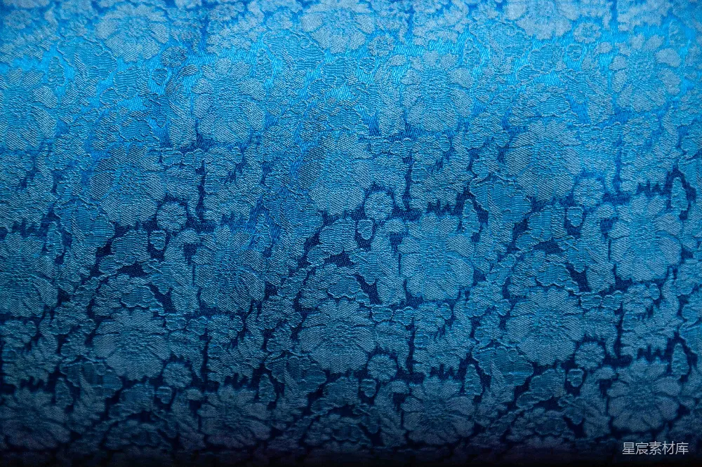 高清摄影 壁纸 蓝色花卉图案，带有渐变效果