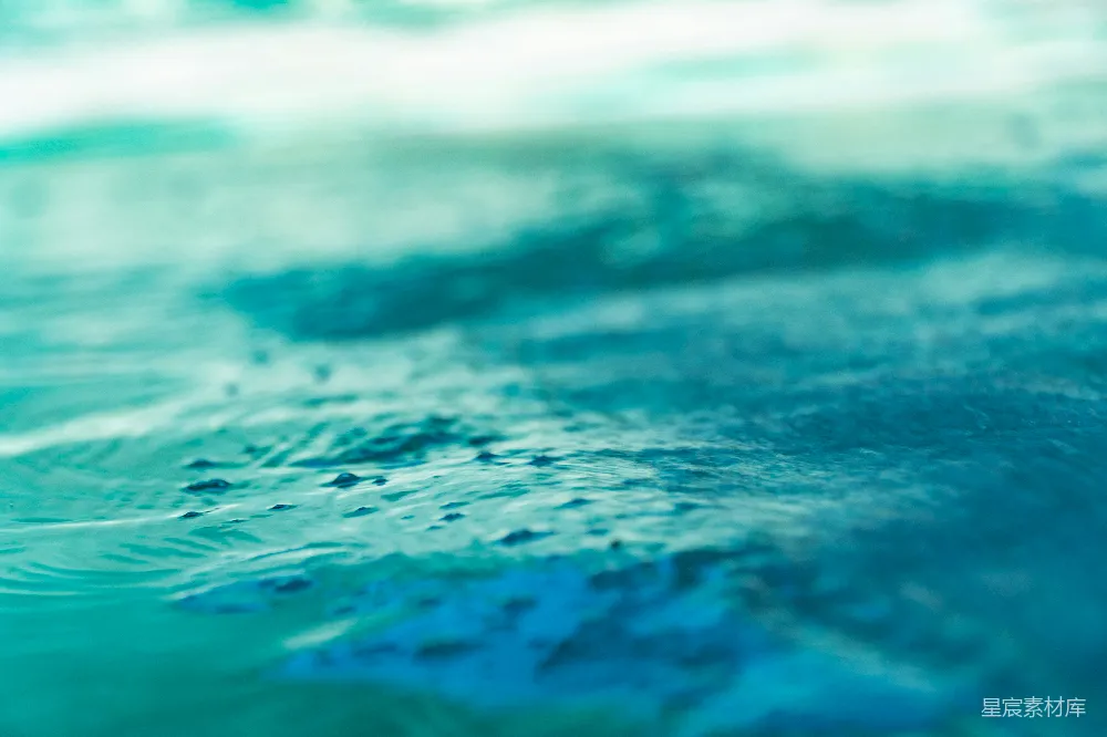 高清摄影  海洋中波浪的特写镜头