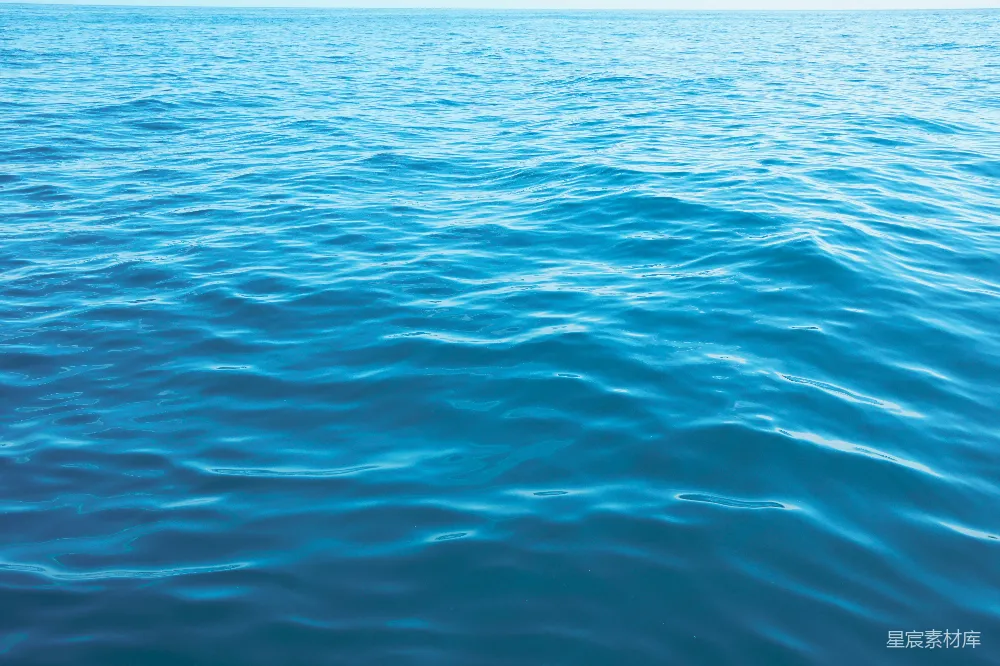 高清摄影  白天的蓝海水
