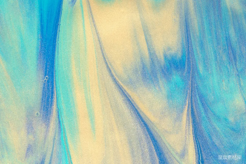高清摄影  一幅蓝黄相间的背景画