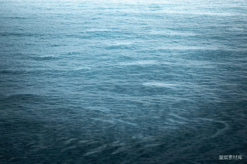 高清摄影  波光粼粼的蓝色海面