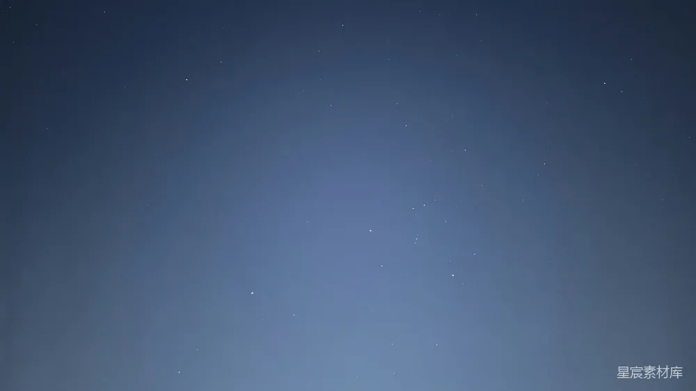 高清摄影  晴朗夜空中的星星