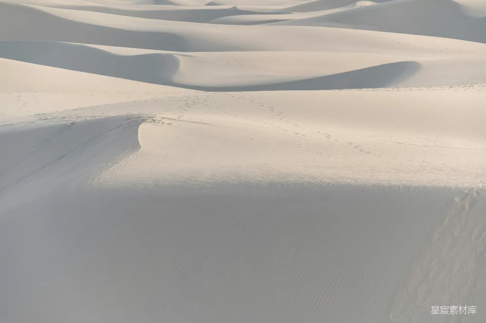 高清摄影  一群人在积雪覆盖的田野上行走。
