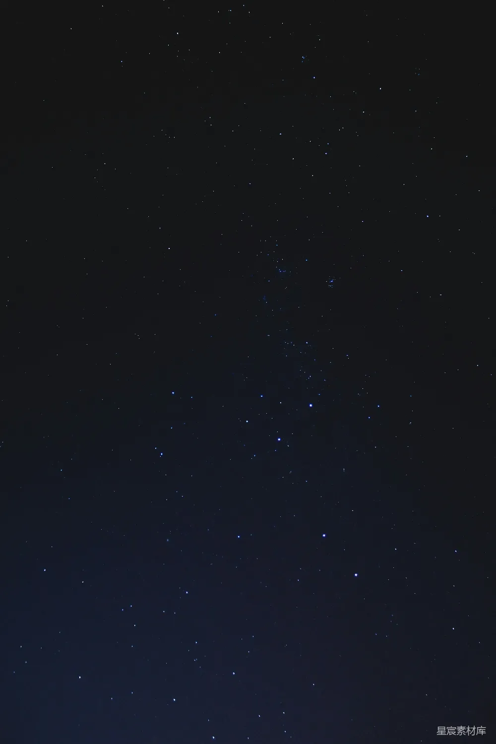 高清摄影 自然 壁纸 黑色和蓝色的星空
