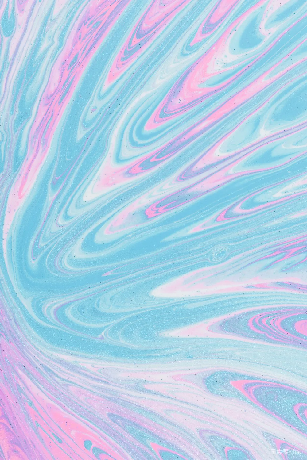 高清摄影  粉色和蓝色的抽象画