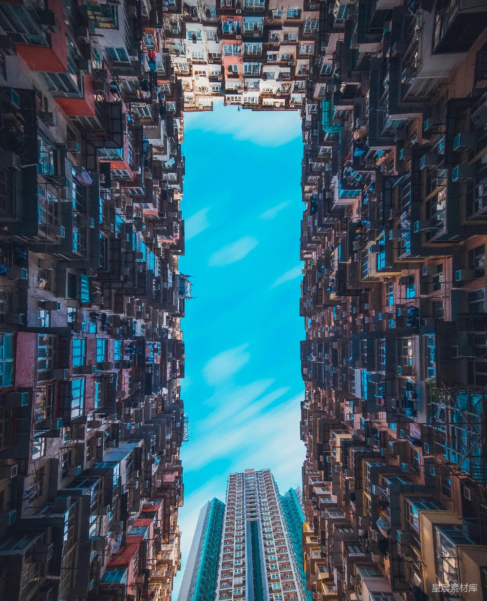 高清摄影  一座高楼林立的城市