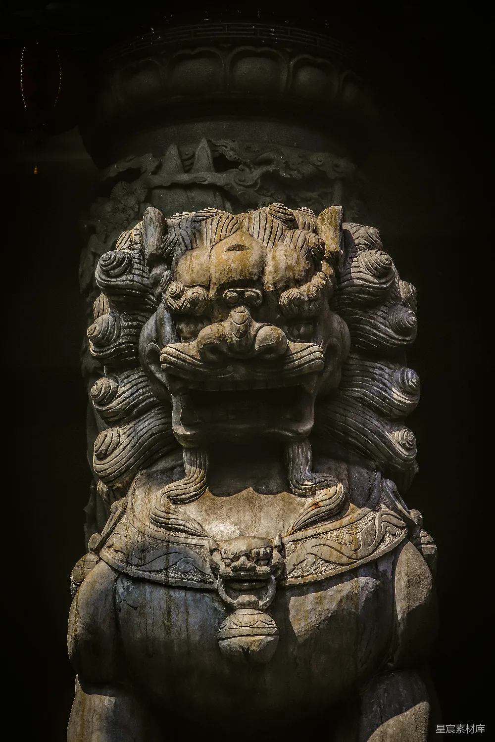 高清摄影  一座人的雕像