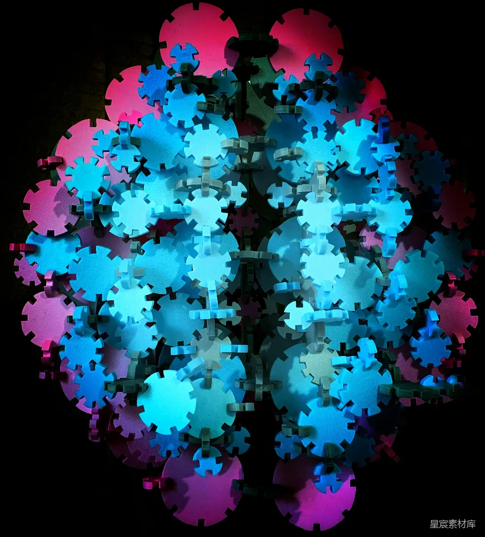 高清摄影  粉白心形插图