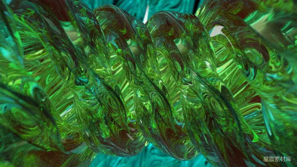 高清摄影 壁纸 一个绿色玻璃物体的特写照片