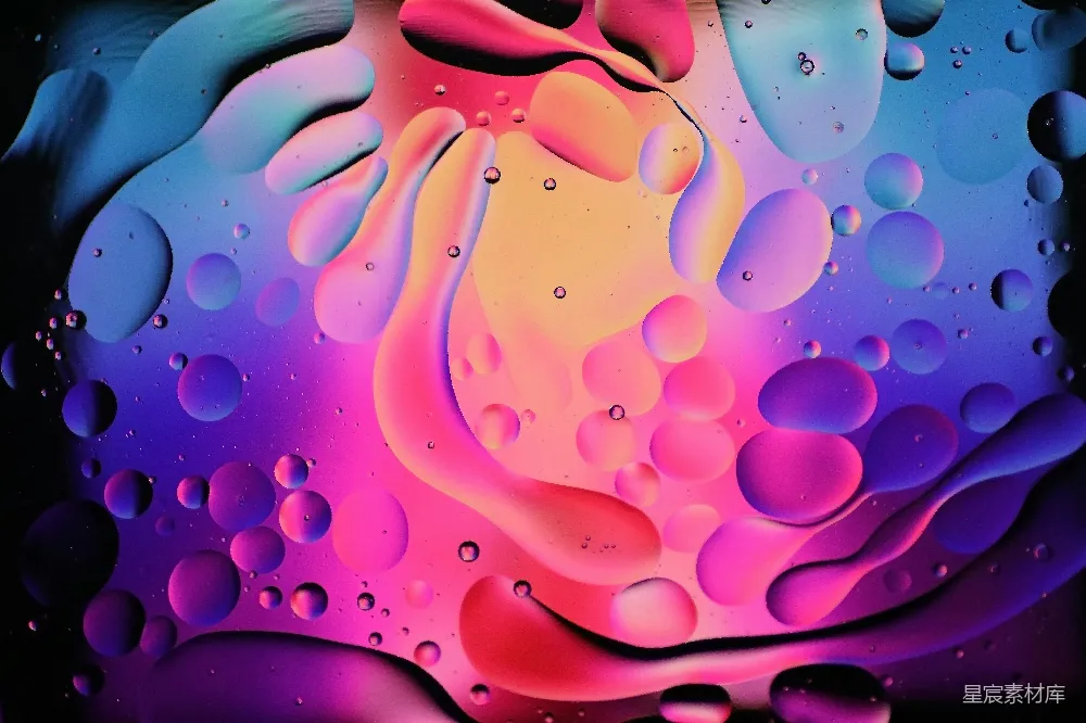 高清摄影 壁纸 紫色和蓝色的抽象画