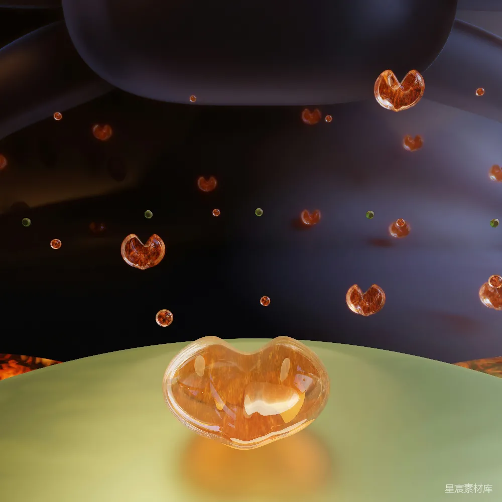 高清摄影  一个心形的物体放在桌子上。