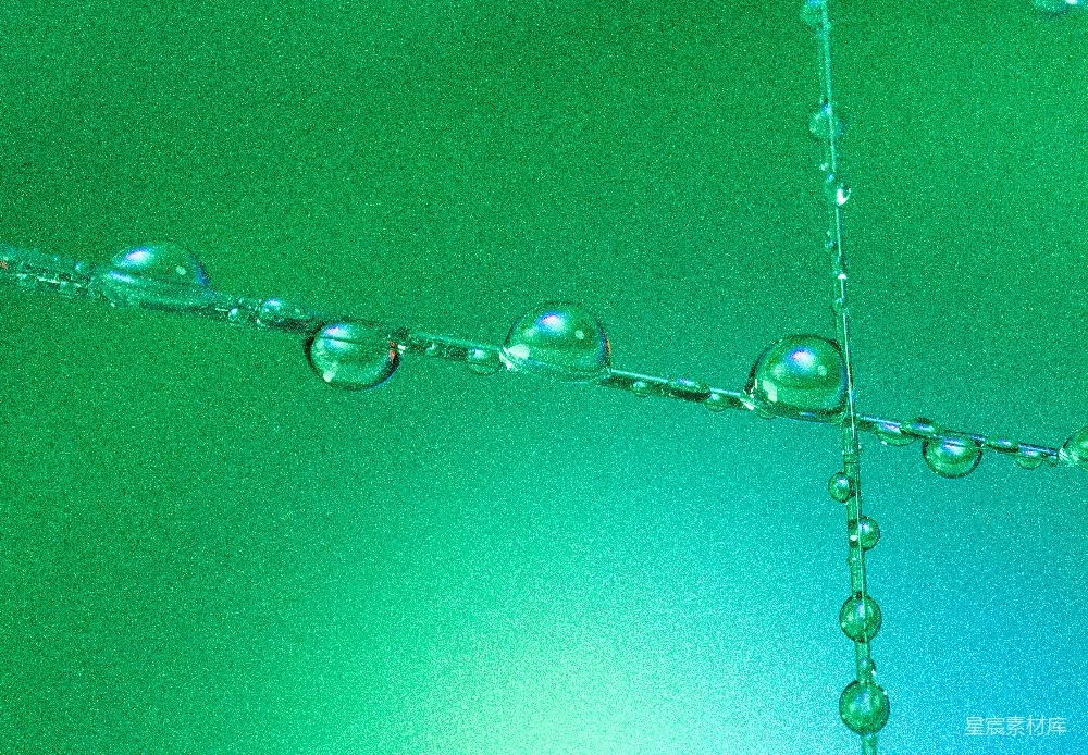 高清摄影  一滴水的特写