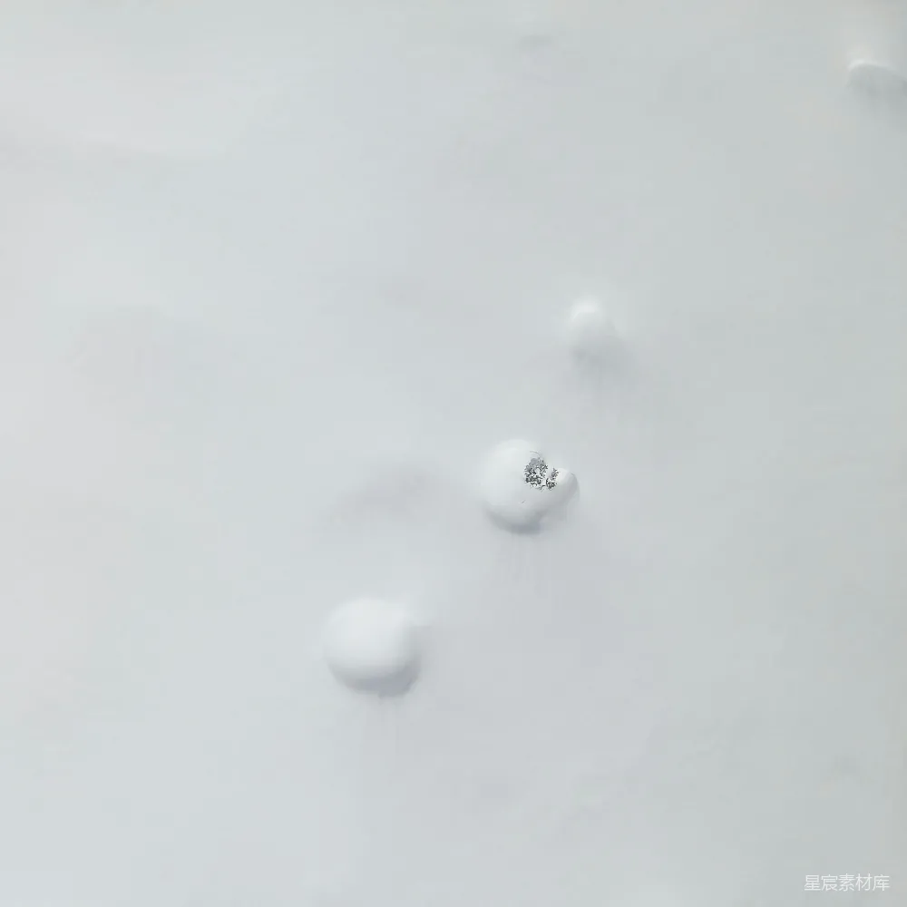 高清摄影  一片被雪覆盖的田野上，有一只鸟飞过。
