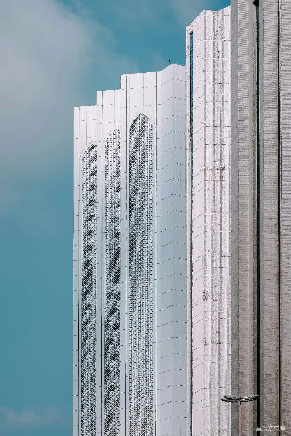 高清摄影  灰色混凝土建筑