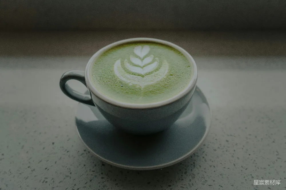高清摄影  灰色陶瓷杯配灰色碟子