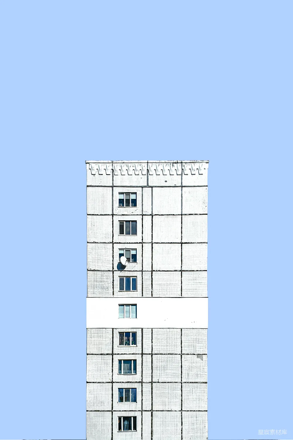 高清摄影  灰色混凝土建筑