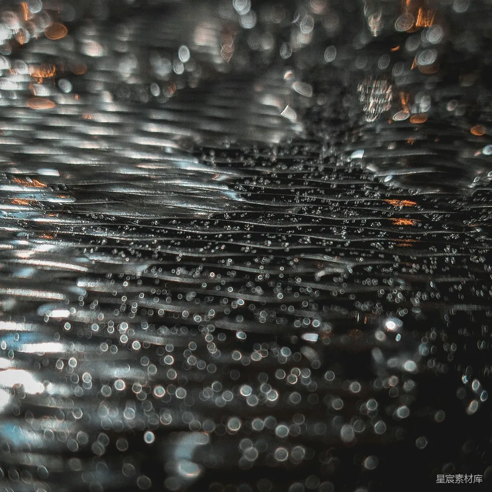 高清摄影  水滴的特写