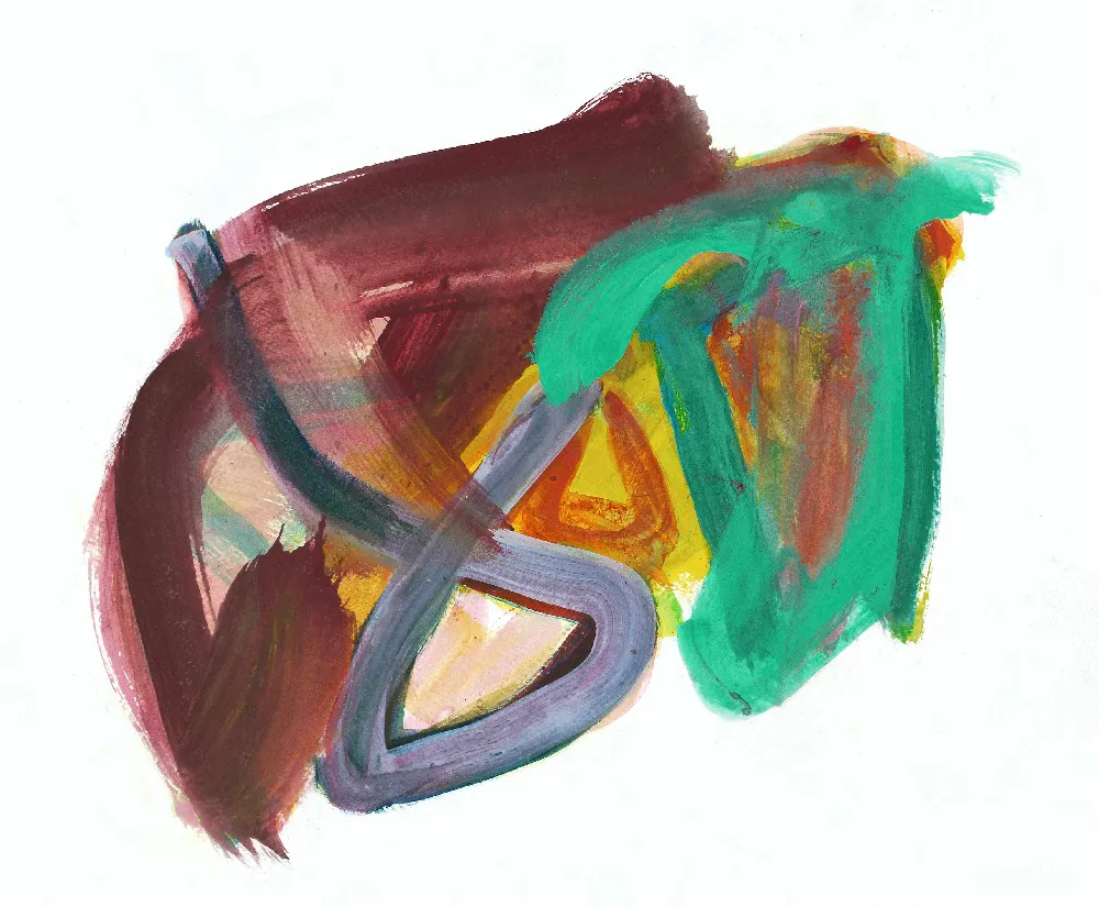 高清摄影 壁纸 一幅白底上的艺术作品的画。