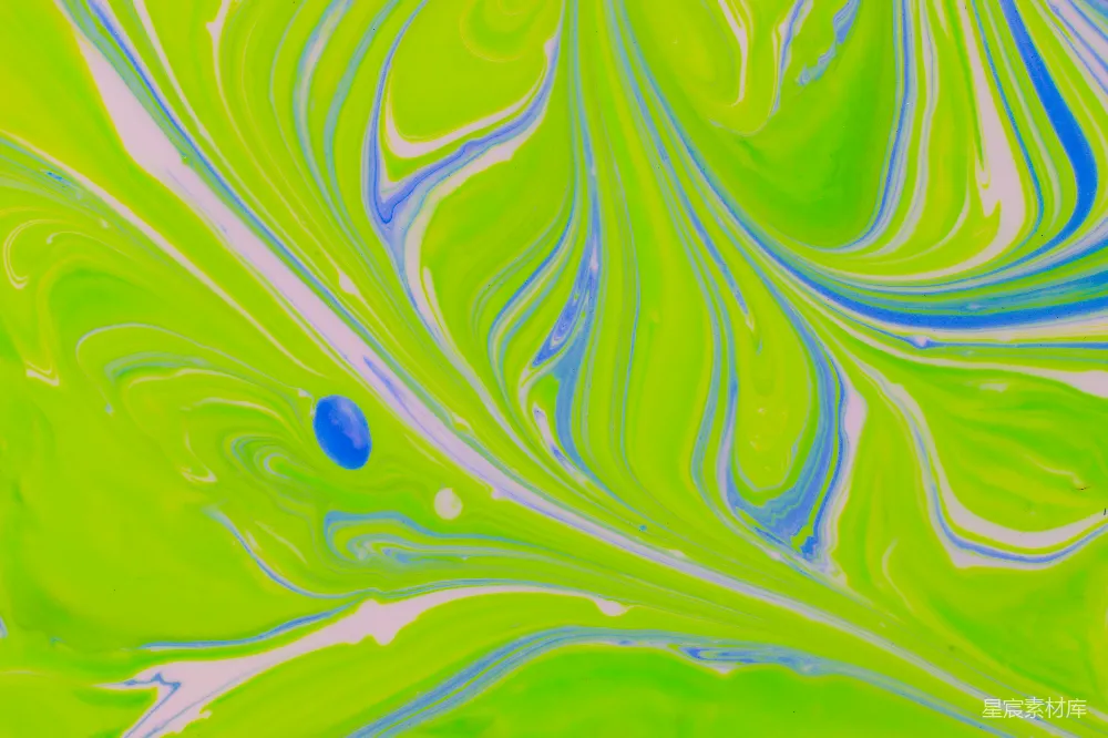 高清摄影  绿色和紫色的抽象画